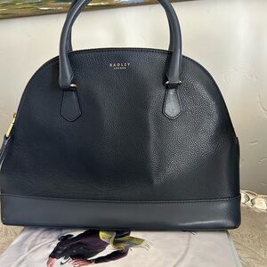Radley London Navy Satchel Bag